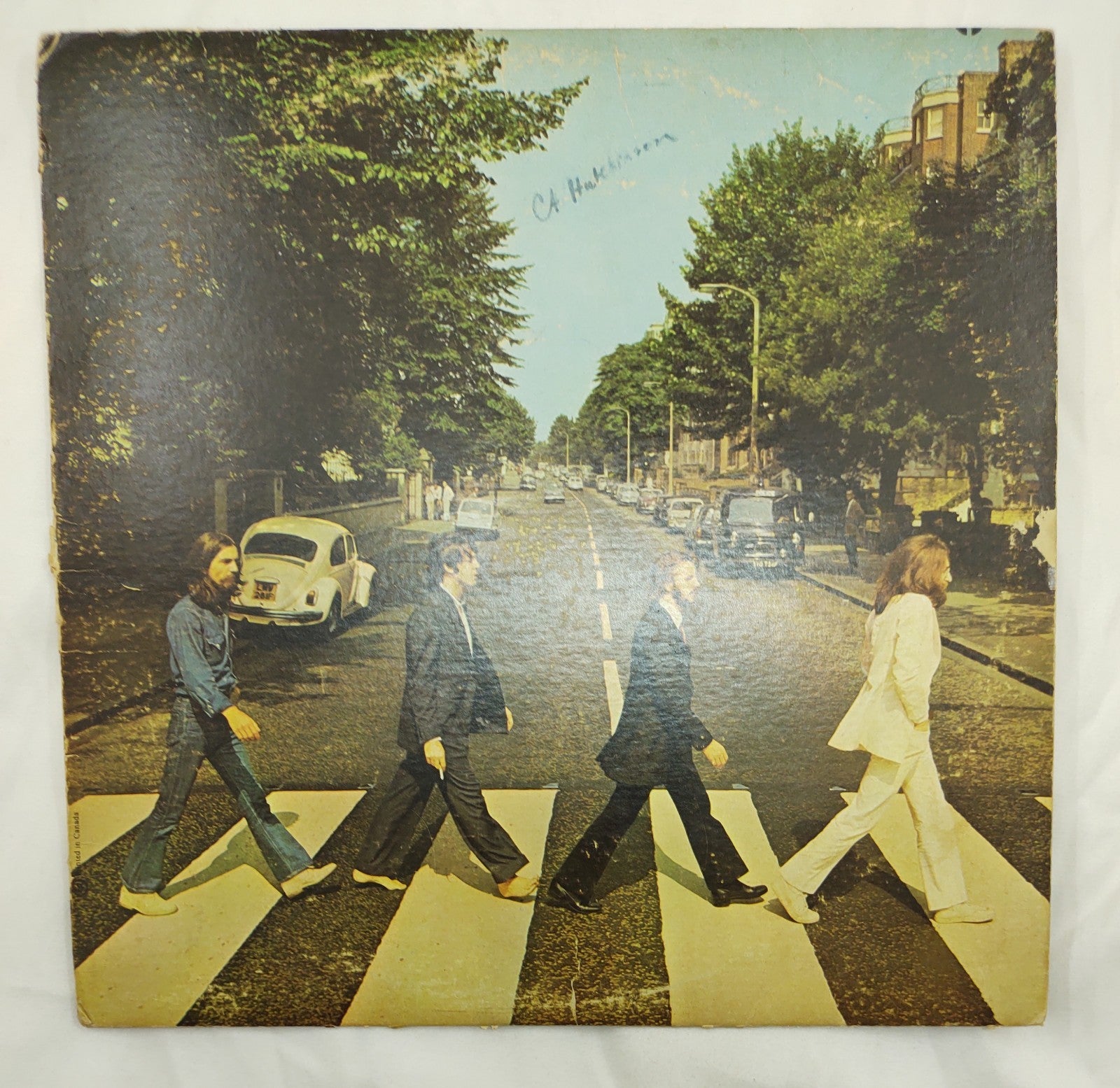 Beatles – Abbey Road LP Canada 1969 Apple SO-383 Early Press No Her Majesty VG
