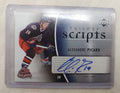 Alexandre Picard Autograph Upper Deck Trilogy Scripts NHL Blue Jackets