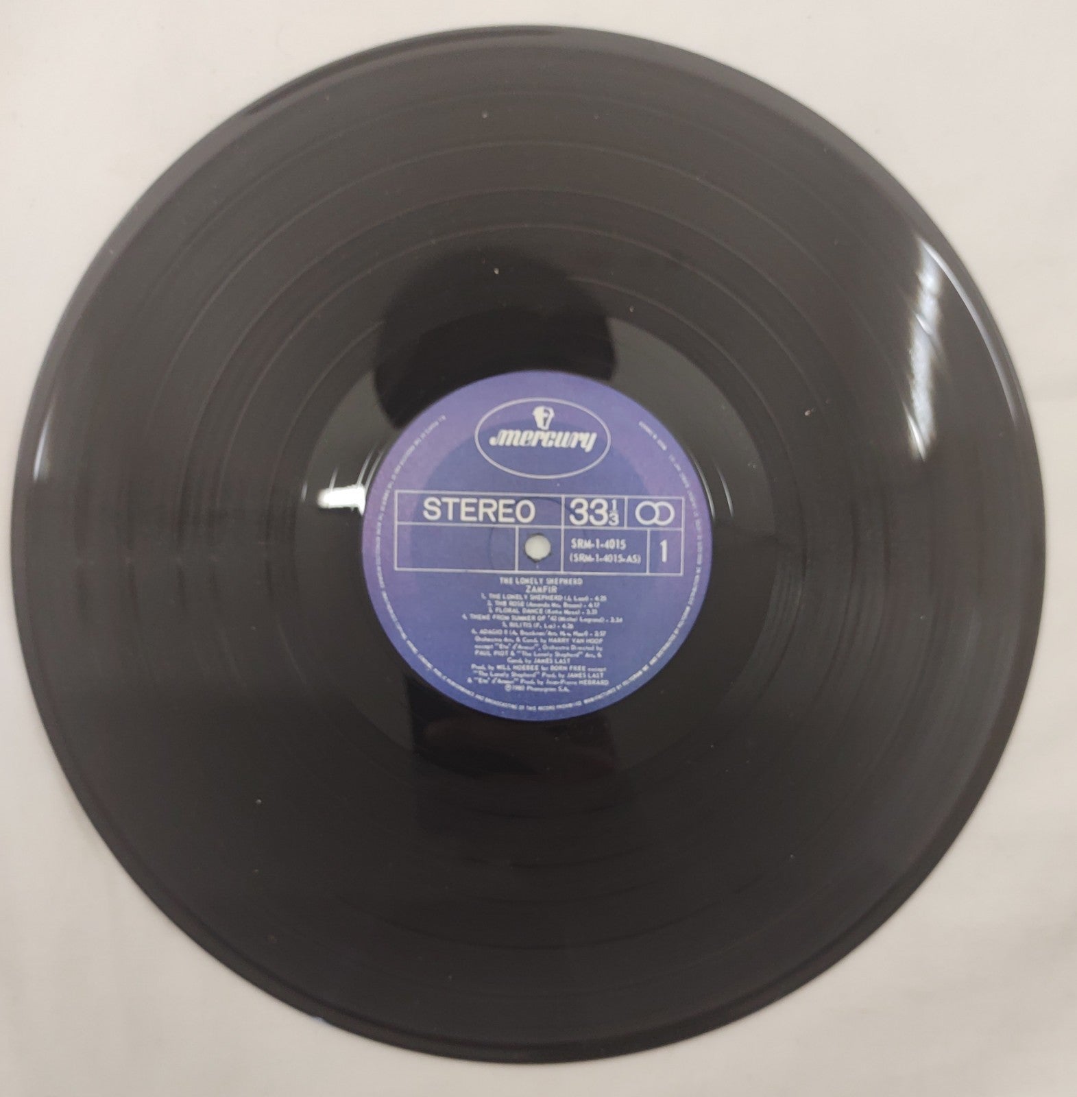 Zamfir - The Lonely Shepherd LP Mercury SRM-1-4015 Europe 1980