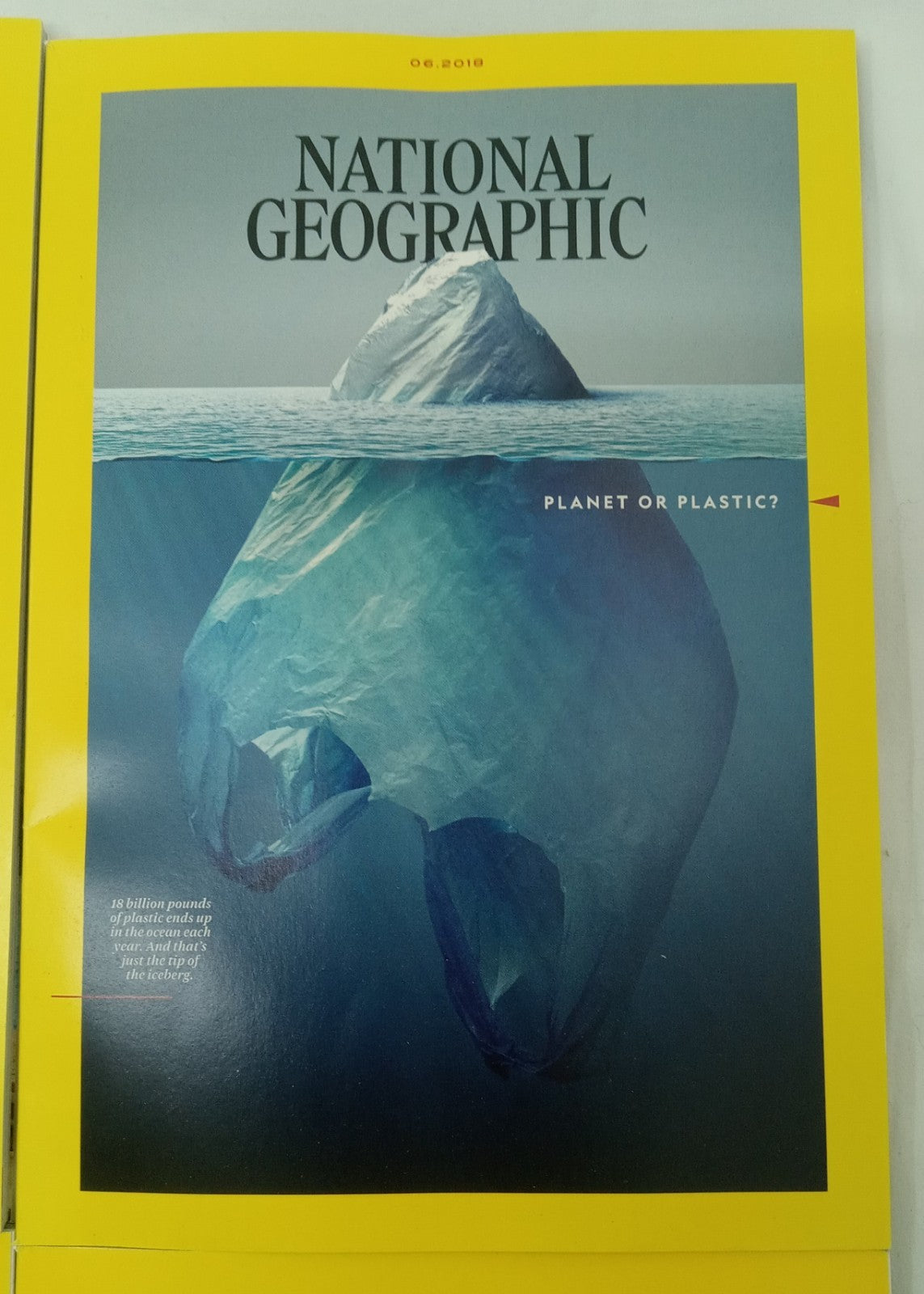 National Geographic Magazine Set With Slipcover Case Jan-June 2018