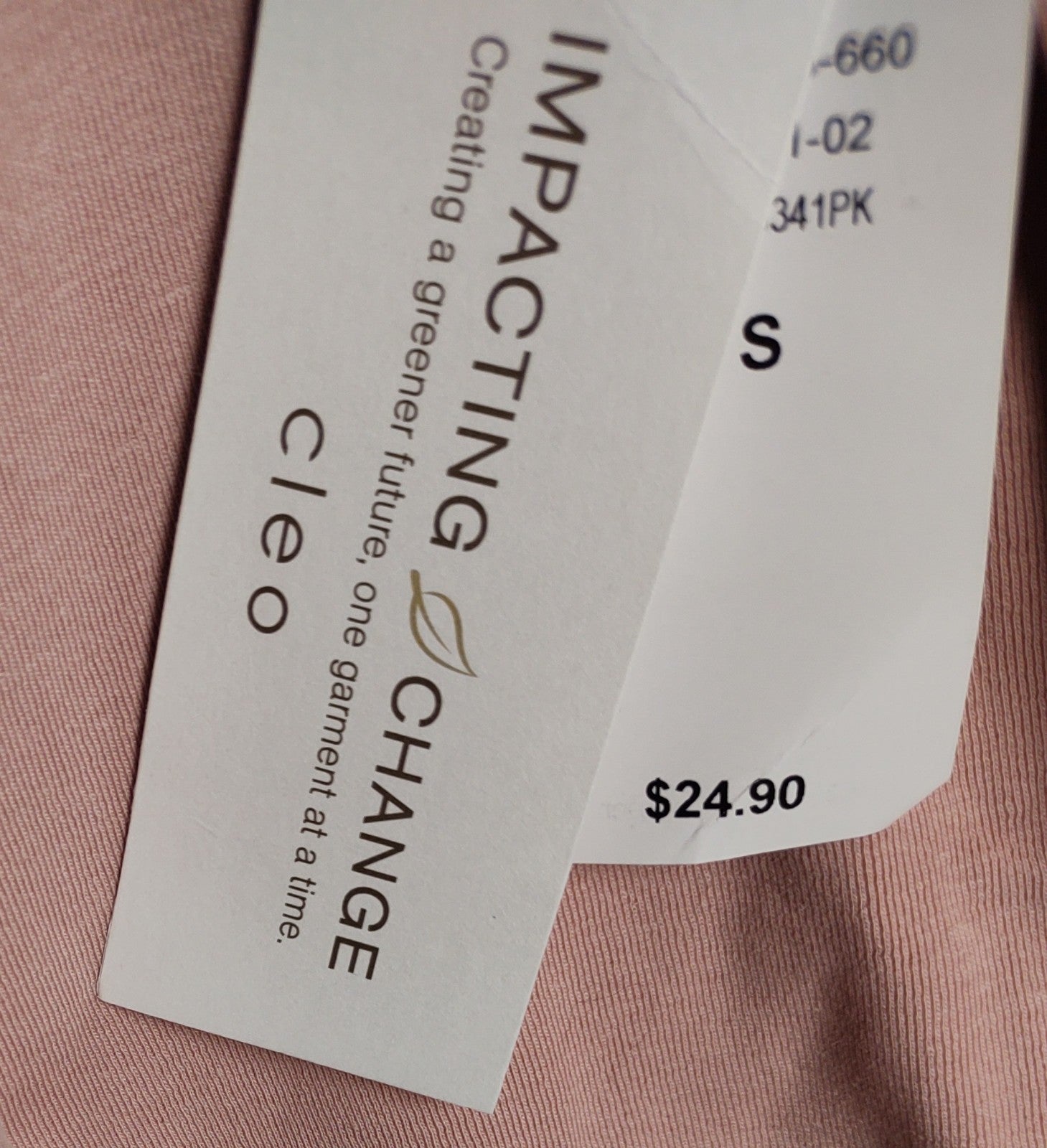 Cleo Baby Pink Lace Trim Cami Tank Top NWT Size S Cotton Soft Feminine