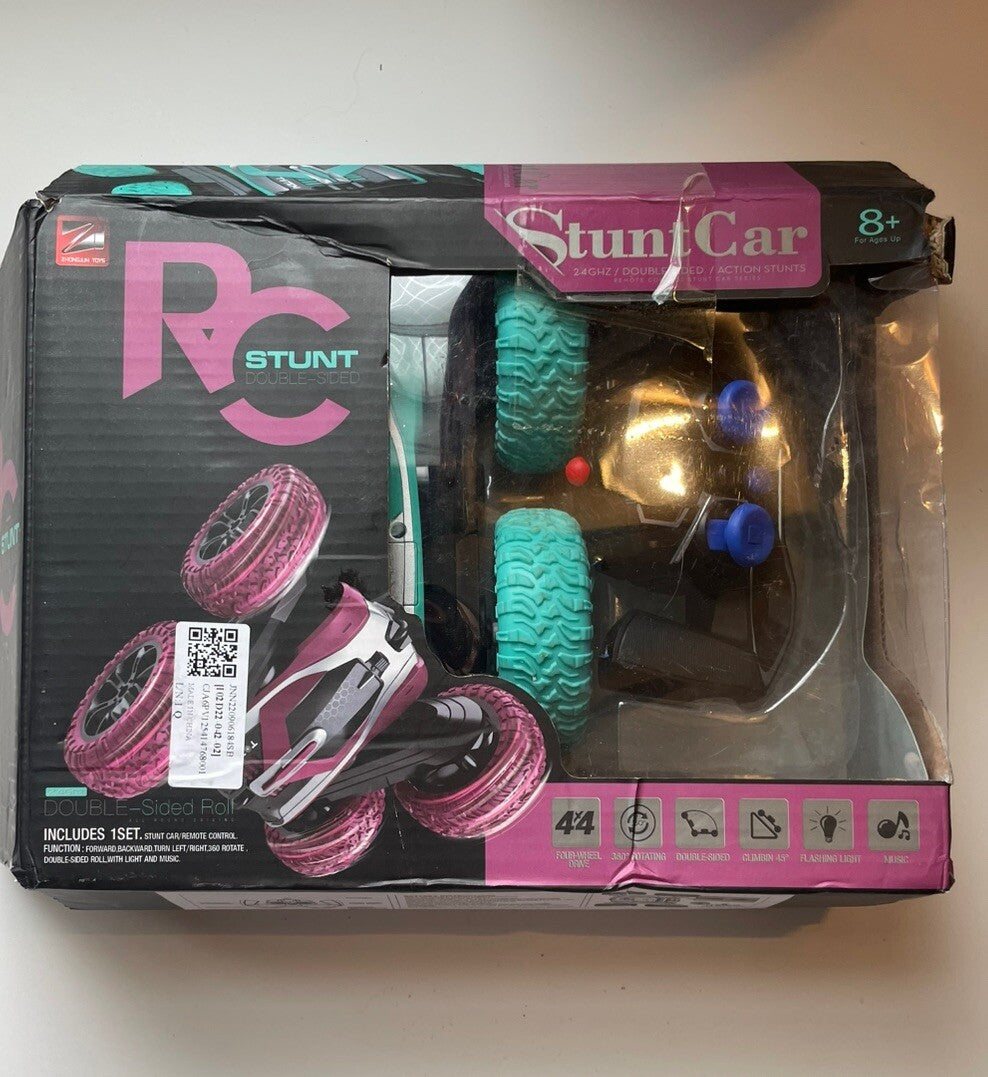 RC Stunt Car – Rechargeable RC Stunt Vehicle with Battery & LED Lights, Tested