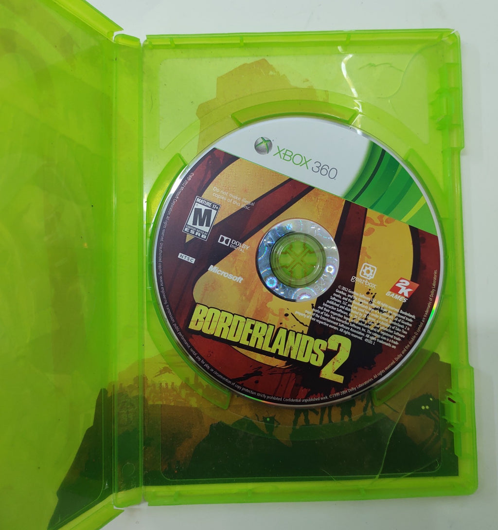 Borderlands 2 (Microsoft Xbox 360) Shooter Action RPG Video Game
