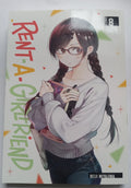 Rent-A-Girlfriend Vol. 8 Manga Comic Book by Reiji Miyajima (VG+) English