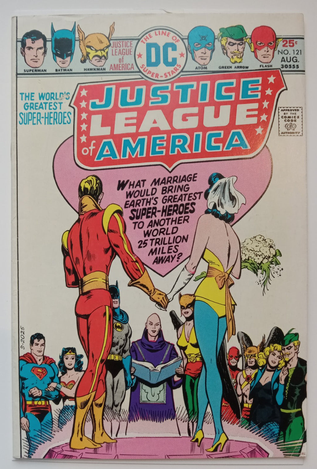 Justice League of America #121 (1960) Cary Bates Comic Book Bagged/Boarded