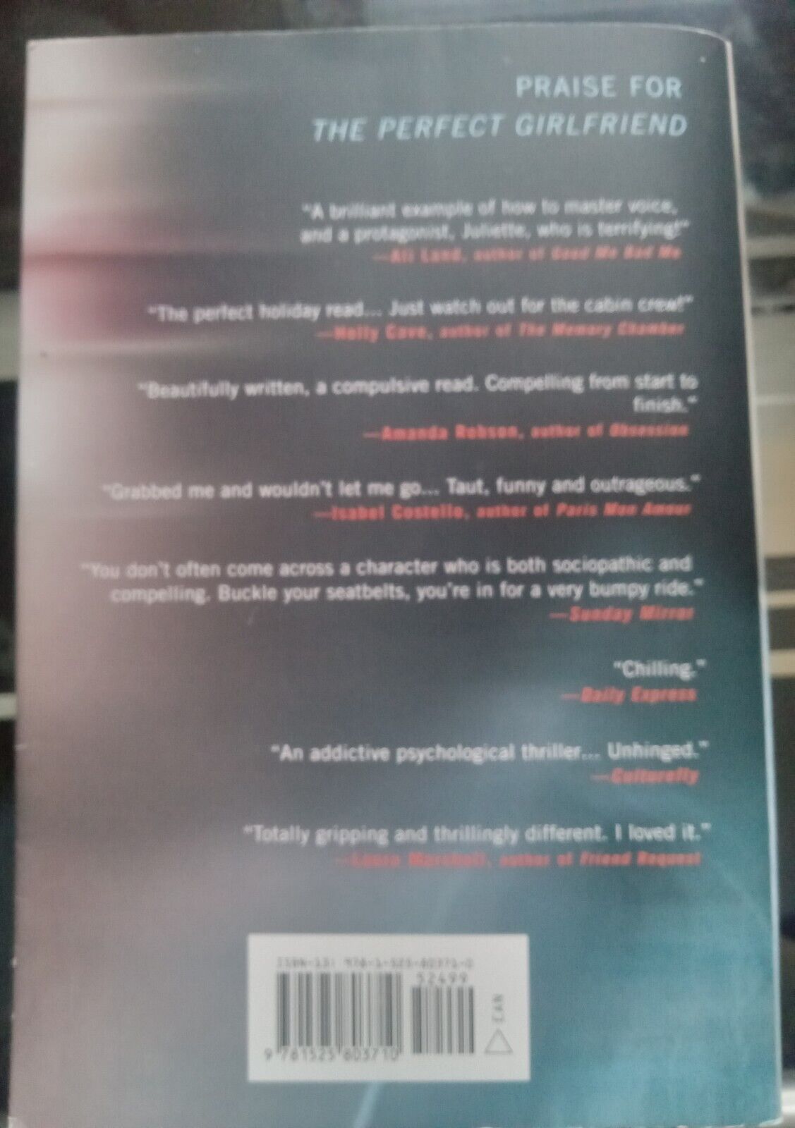 The Perfect Girlfriend by Karen Hamilton – Paperback VG