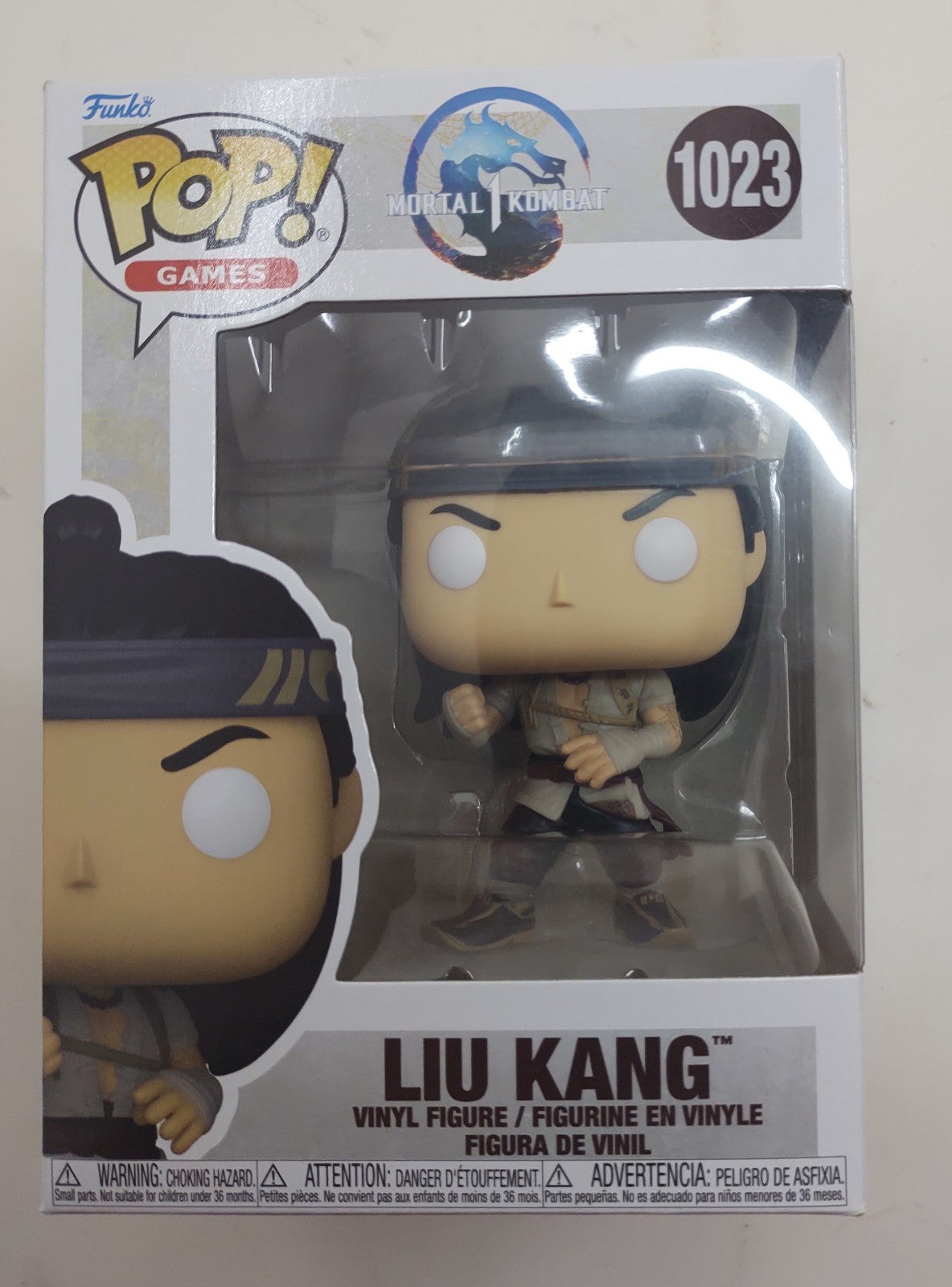 Funko Pop! Games Mortal Kombat Liu Kang #1023 Vinyl Figure New