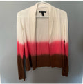 INC Ombre Cardigan Size M Lightweight Long Sleeve Drape Office Casual