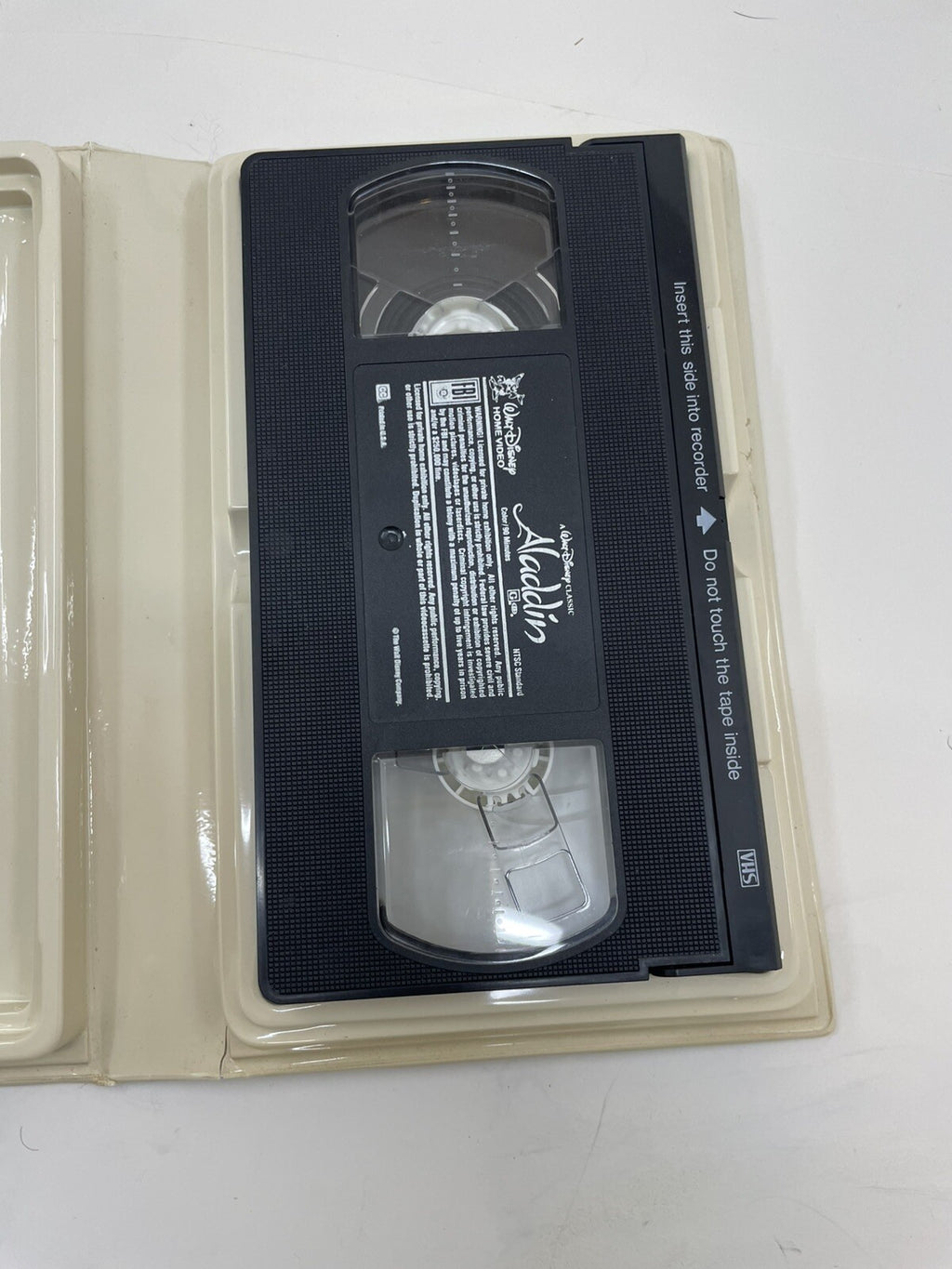 Disney Black Diamond VHS Aladdin 1993 Rare OOP Animated Movie