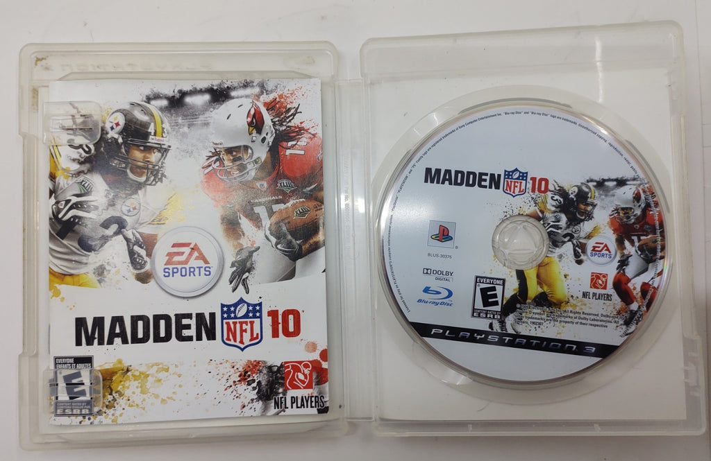 Madden NFL 10 (Sony PlayStation 3, PS3) Football Sports Video Game