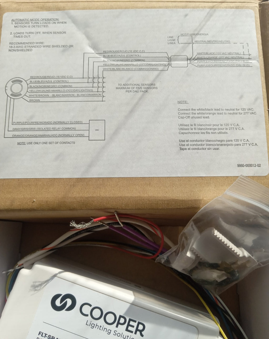 Greengate Cooper Lighting FLT-SP-MV-DC2 – DALI Powerpack, Sealed, Modern