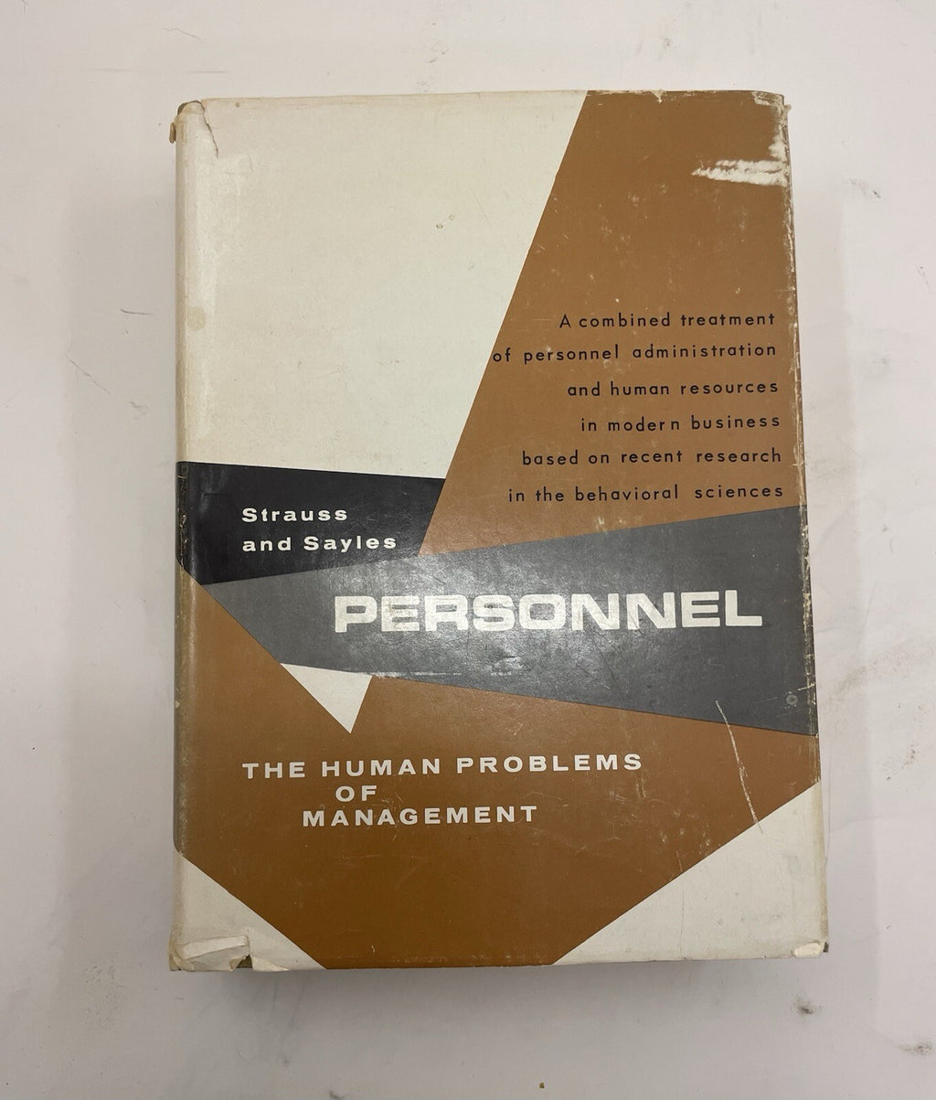 The Human Problems of Management – G+ 1960s Business Textbook Book