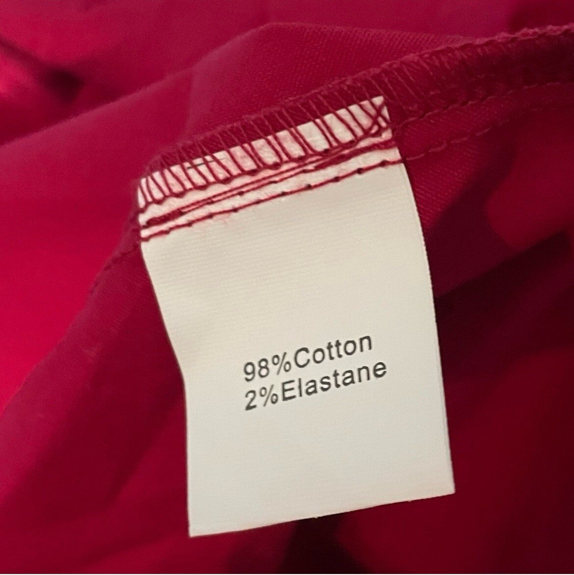 Plus Size Red Cotton Dress Cap Sleeve Casual Comfy Flowy Picnic Lounge 2XL