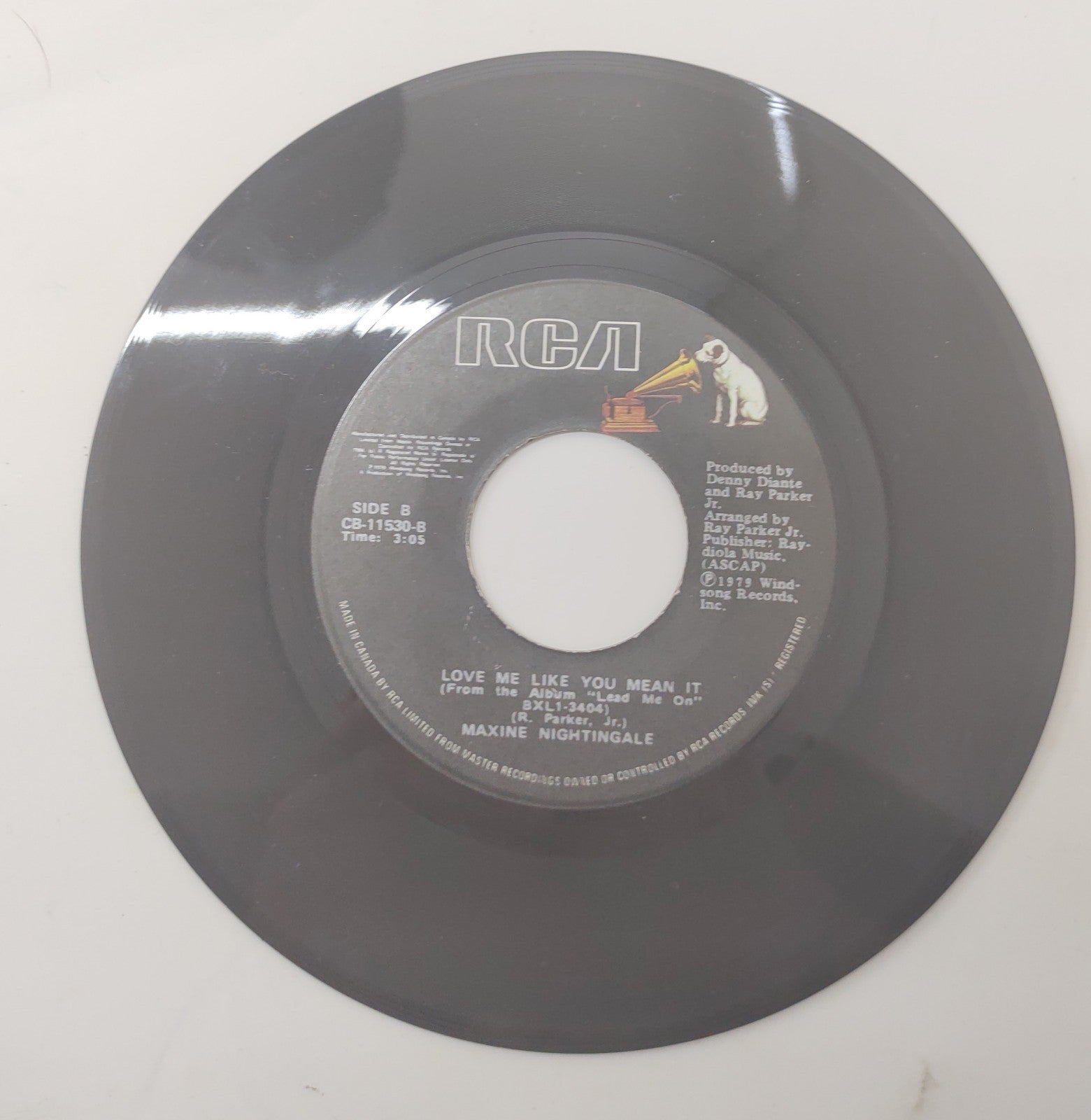 Maxine Nightingale Love Me Like You Mean It 7" 45 Vinyl 1979 RCA