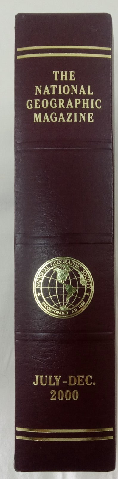 Nat Geo Magazines With Slipcover July To December 2000